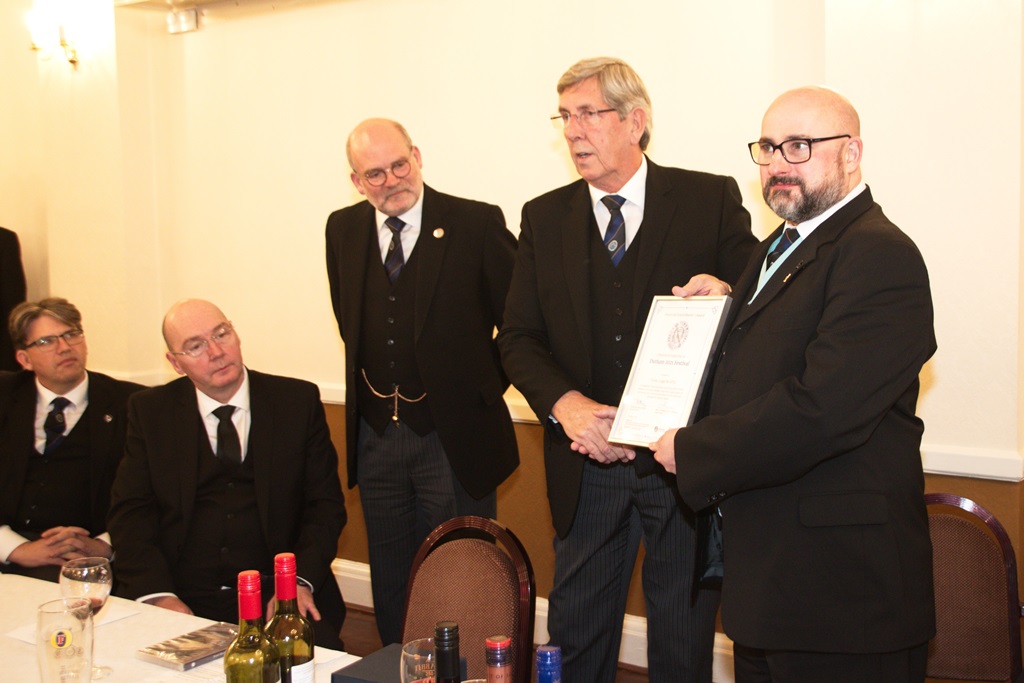 Trinity Lodge receives the Platinum Award